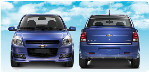 Renta de Auto Chevrolet Chevy Monza en Toluca